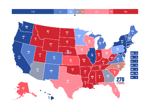 2024 map but my prediction 