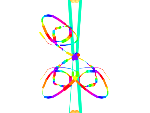 Kaleidoscope reflect draw