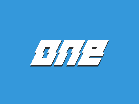 One