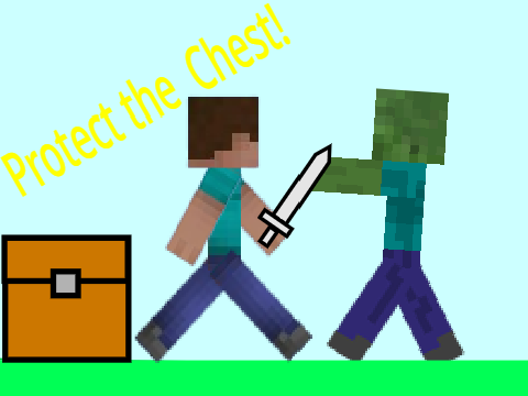 Protect the Chest (minecraft game) Beta 1.0