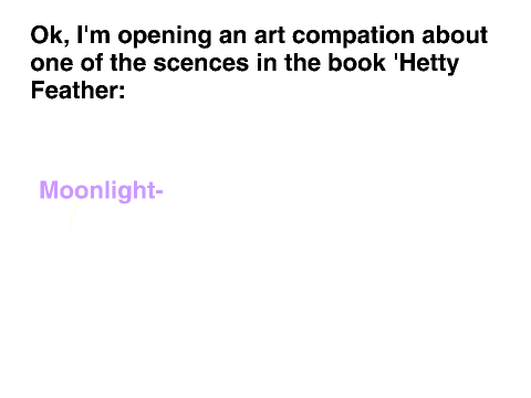 Hetty Feather art competiton remix