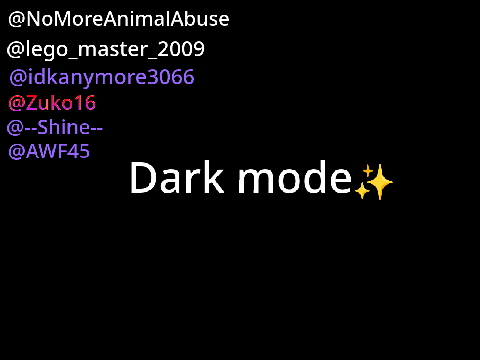 Sign if you want to add dark mode to Scratch remix remix remix