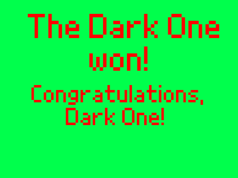 Jerblon VS The Dark One