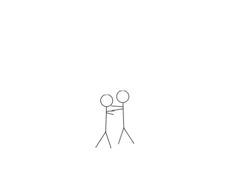 stick man fight (animation