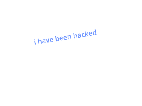 i have been hacked