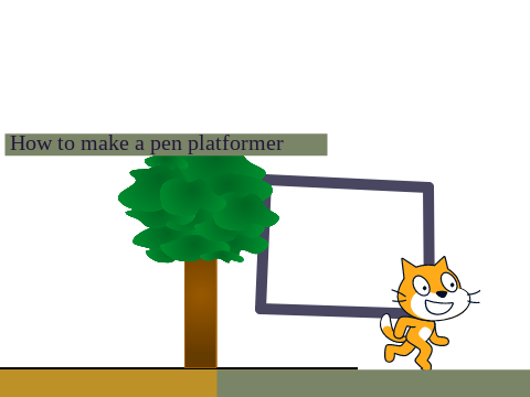How to make a pen platformer (WATCH TIL END)