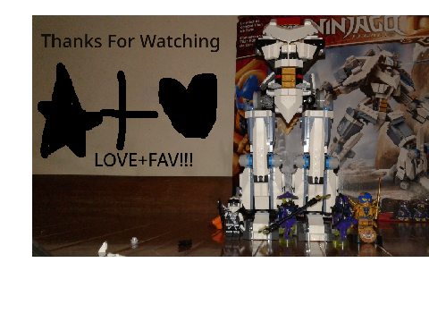 Ninjago Zane Titan Mech Speed Build(Bag 4)