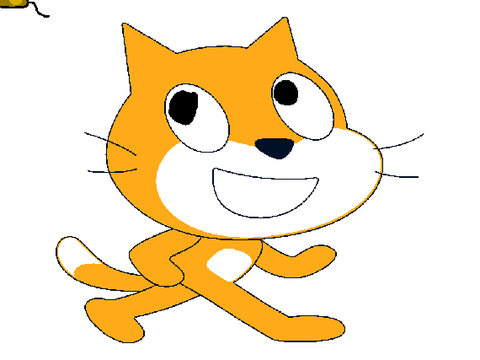 Scratch Cat Looks At Your Mouse