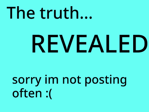 Why I haven't been posting..