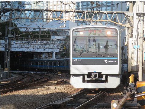 神スポット！小田急新宿駅付近の踏切に行ってみた