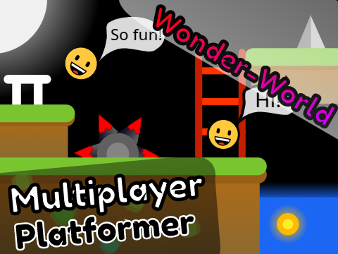Wonder-World || A Multiplayer Platformer [SERVER-2] #Games #All