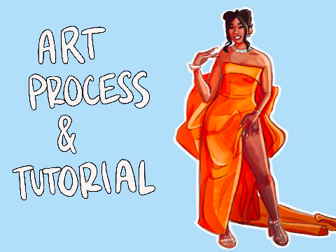 art process & tutorial