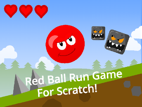-Red Ball Run- (Game) #Games #All #Mobile