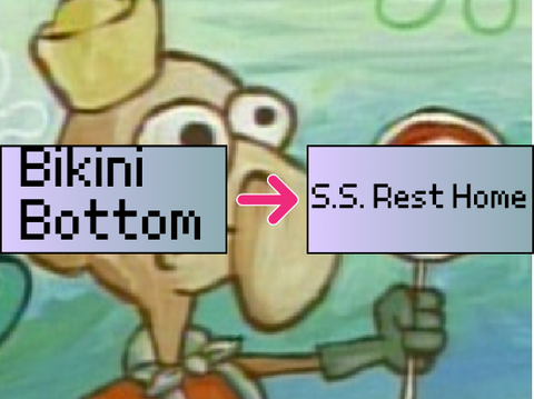 Re-used SpongeBob game music
