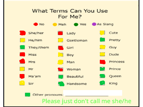 Pronouns remix