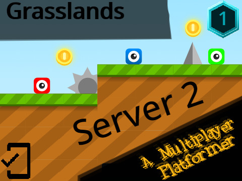 Grasslands ☁ || a multiplayer mobile friendly scrolling platformer Server 2