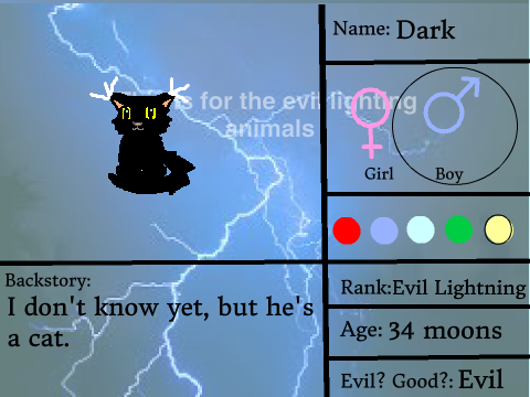 Elemental Clans Bio: Fern & Dark
