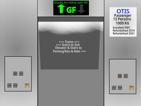 MC Village Connector Station H-OTIS Replacement Lift remix