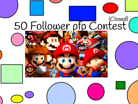 50 Follower pfp Contest! ❤️⭐️ *CLOSED*