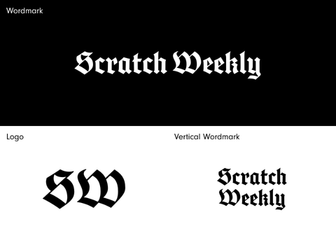 Scratch Weekly Branding Concept