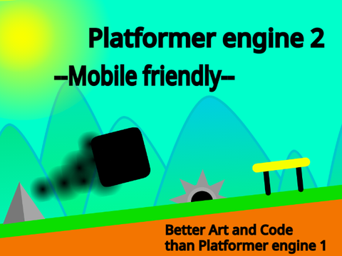 Platformer engine 2 || Better than Platformer engine 1 #games #engine #all