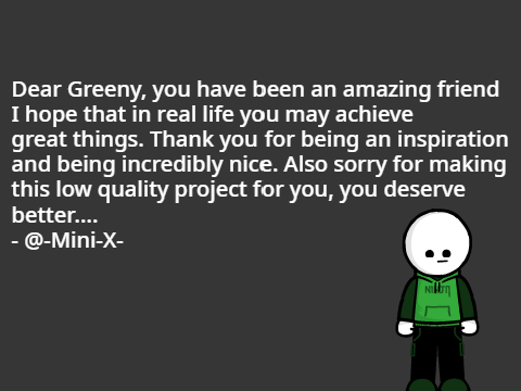 Goodbye Greeny...