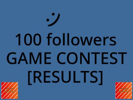 [Results] 100 followers game contest!!!!