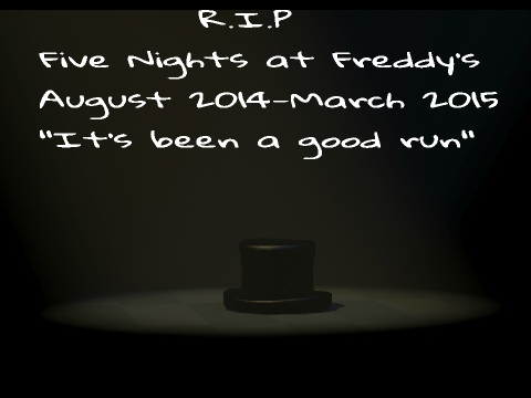 It's all over