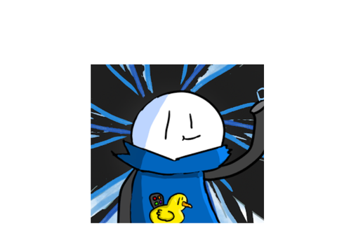 lol duck is drawn