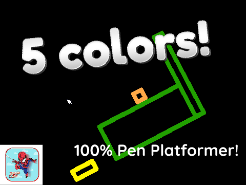 5 Colors || A 100% Pen Platformer || #Fun #Games...