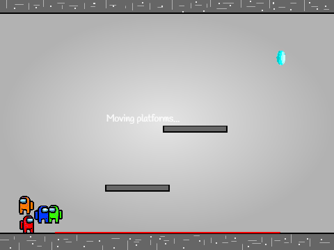 Escape 4 players but with among us