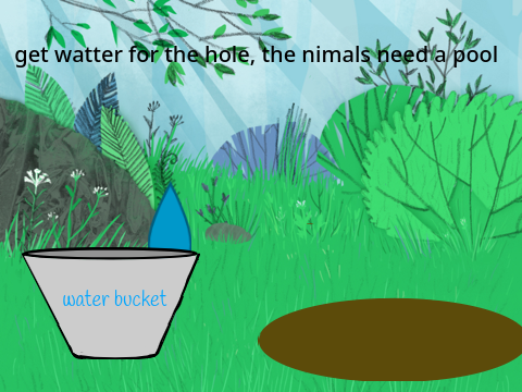 get the watter