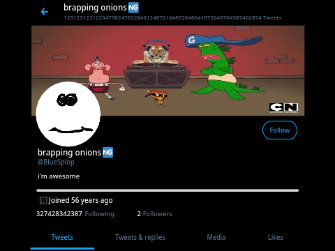 Twitter Account Template! remix