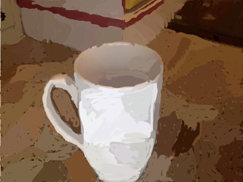 Blockshaded Cup