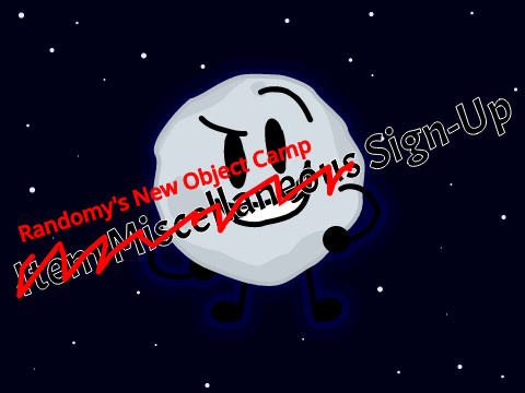 A Sign-Up That's Not From Item Miscellaneous