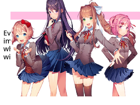 Your reality Doki Doki Literature club