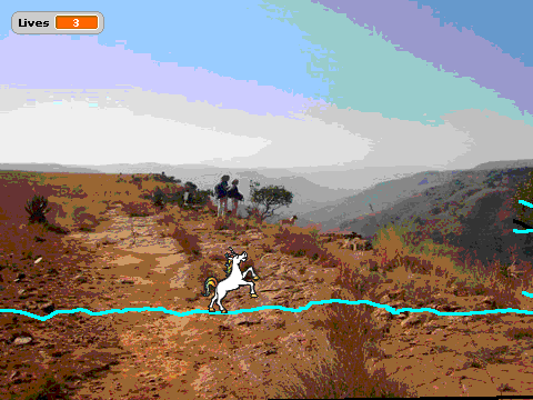 Unicorn Scroller