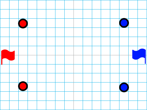4 Player Capture The Flag!