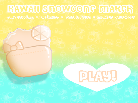 【♥ Kawaii Snowcone Maker♥】
