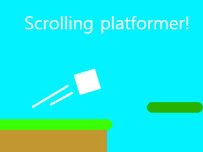 Scrolling Platformer! (Collab with eliasfalke)
