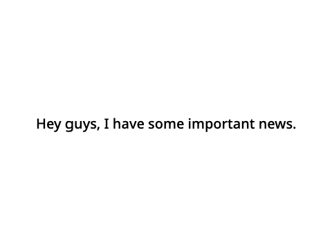 Important News