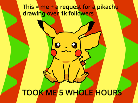 MY BEST PIKACHU DRAWING EVER