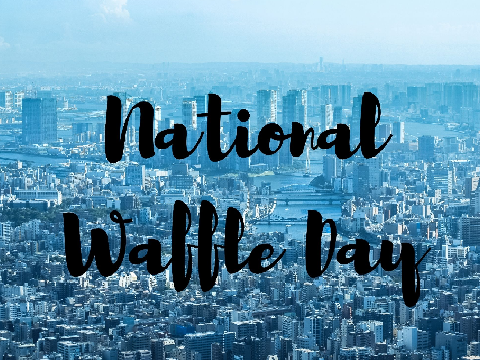 National Waffle Day