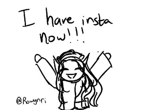 I HAVE AN INSTA WHOOO!!