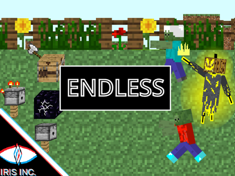 -✨=BLOCKS VS MOBS=✨- ENGINE REVEAL AND ENDLESS MODE pvz / minecraft fangame
