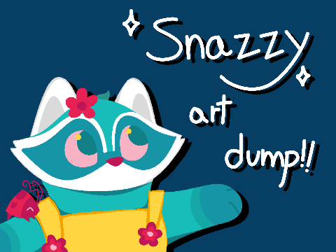 snazzy art dump!!
