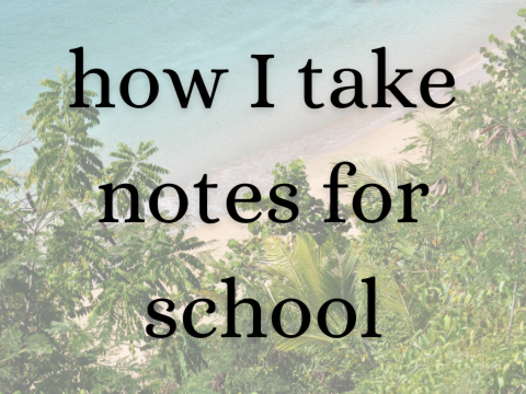 notetaking tips ✎ mobile friendly!