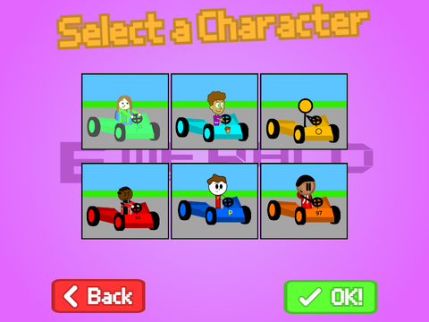 emerald kart with girls