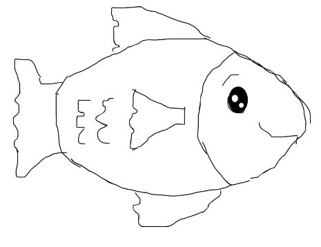 How to draw a fish (tutorial)