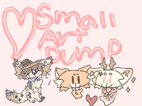<3 art dump . >> small